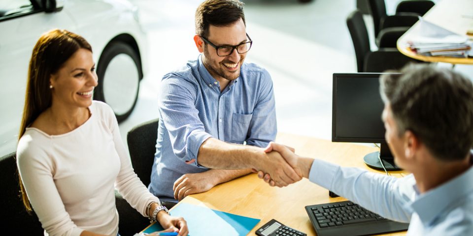 Turn Over to manager at auto dealership